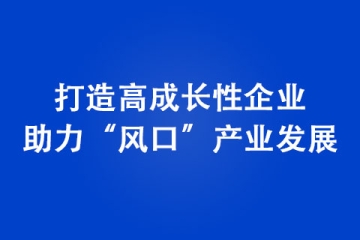 洛陽(yáng)打造高成長(zhǎng)性企業(yè) 助力“風(fēng)口”產(chǎn)業(yè)發(fā)展